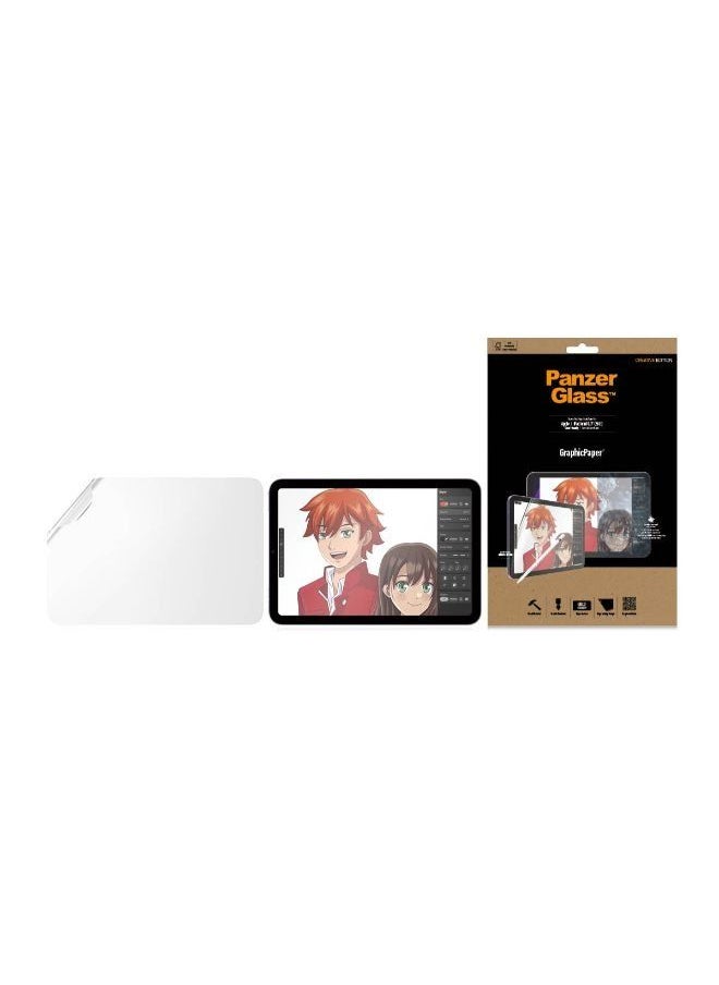 PanzerGlass - PANZERGLASS iPad Mini 8.3'' CF Edge to Edge Case friendly Graphic Paper - Clear - Image 1