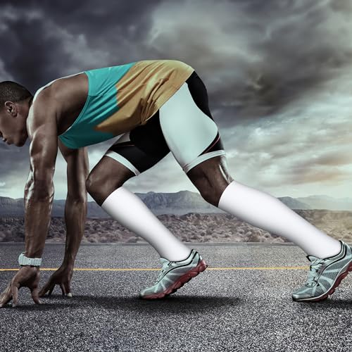 QUXIANG Copper Compression Socks for Women & Men Circulation (8 Pairs) - Best for Running Athletic Cycling - 15-20 mmHg (S/M,Multi 17) - Image 2