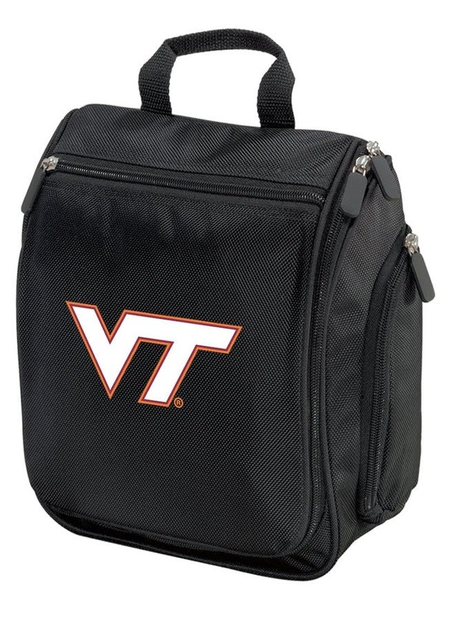 Broad Bay Virginia Tech Toiletry Bags or Hanging Travel Organizer Bag for Men or Women (Multi Color Black) - Image 1