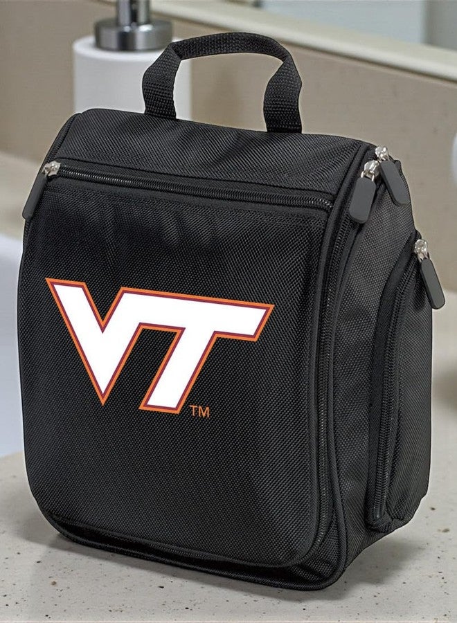 Broad Bay Virginia Tech Toiletry Bags or Hanging Travel Organizer Bag for Men or Women (Multi Color Black) - Image 3