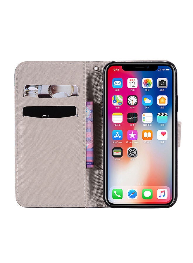 NIBEMINENT Protective Wallet Cards Case Cover For Apple iPhone XS Max Multicolour - Image 4