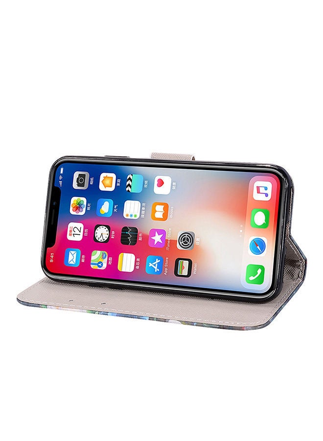 NIBEMINENT Protective Wallet Cards Case Cover For Apple iPhone XS Max Multicolour - Image 3