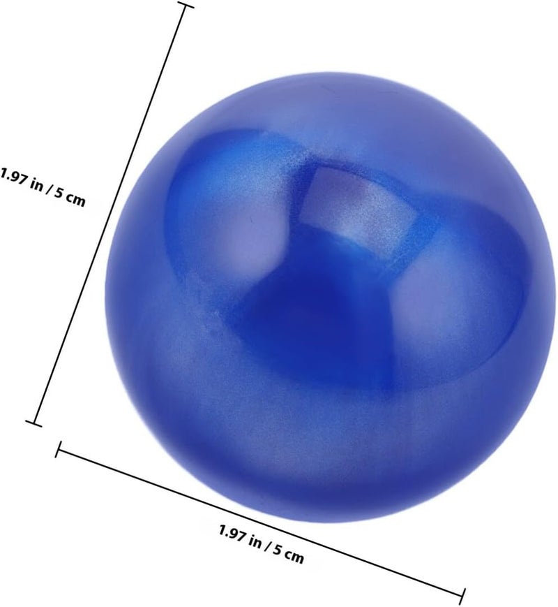 Universal Weighted Shift Knob Ball Manual Gear Shift Lever Head Dark Blue Acrylic Replacement for Car Transmission - Image 2