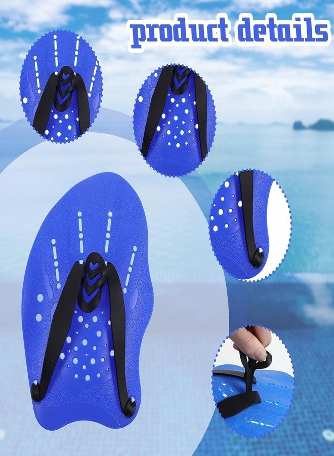 SPOCCO | Swimming Hand Paddles Training Paddles with Adjustable Straps Swimming Fins Hand Paddles Gloves for Swim Training Water Resistance, Swimming Gear for Kids, Youth, Women, Men - 105 - Image 3