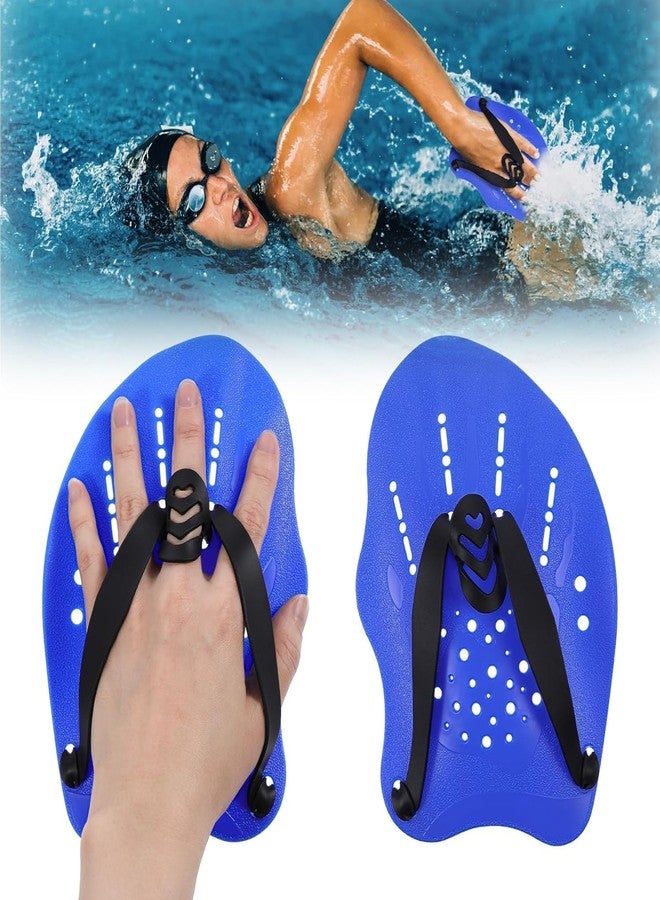 SPOCCO | Swimming Hand Paddles Training Paddles with Adjustable Straps Swimming Fins Hand Paddles Gloves for Swim Training Water Resistance, Swimming Gear for Kids, Youth, Women, Men - 105 - Image 5