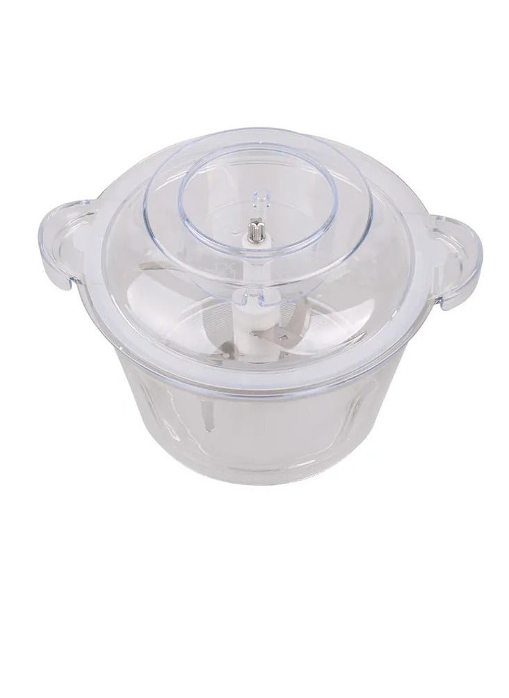 ENZO - ENZO Electric Mini 400W Home Food Blender Mincer Grinder Household Kitchen Knife Machine Electric Glass Bowl Meat Chopper ITA20005 - Image 1