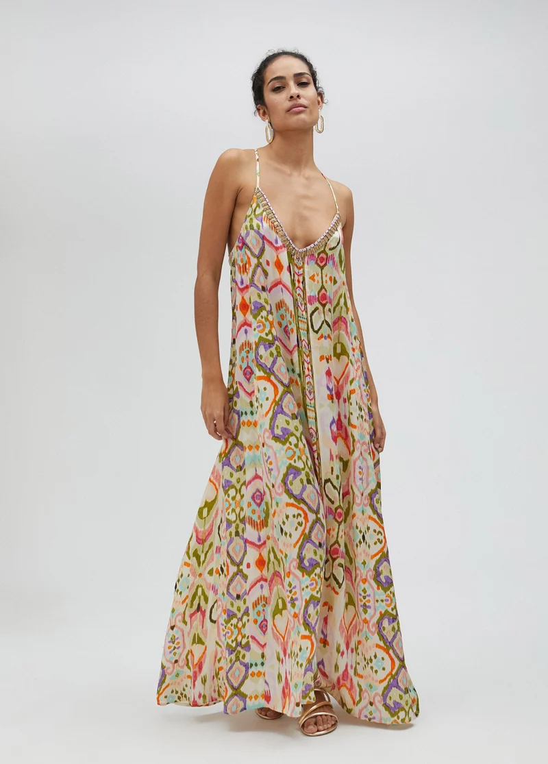 Lola Casademunt Long printed dress