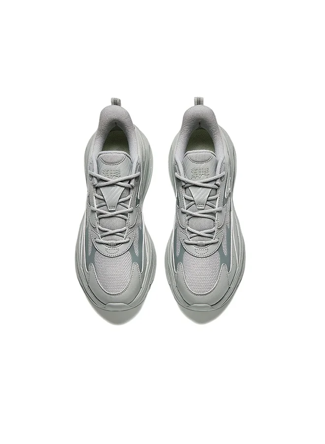 ANTA Chaobai 5s | soft plaid trendy casual shoes sports shoes easiest for match