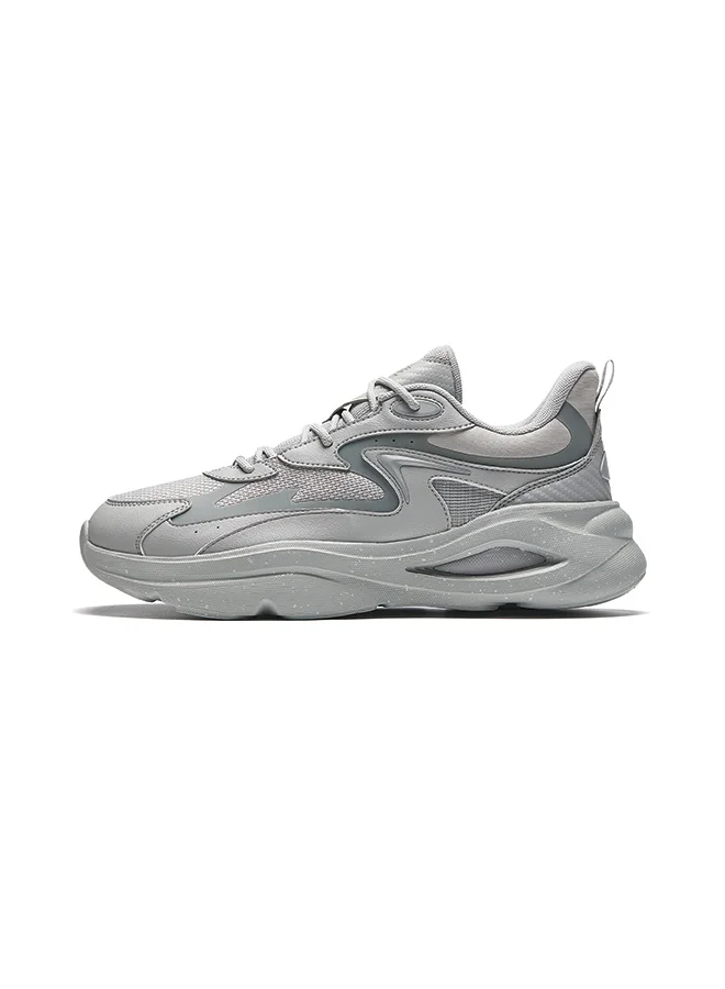ANTA Chaobai 5s | soft plaid trendy casual shoes men's sports shoes easiest for match