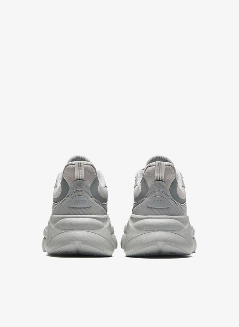 انتا حذاء تشاوباي ٥ إس | حذاء رياضي كاجوال عصري بنقوش مربعة ناعمة، سهل الارتداء - Image 4