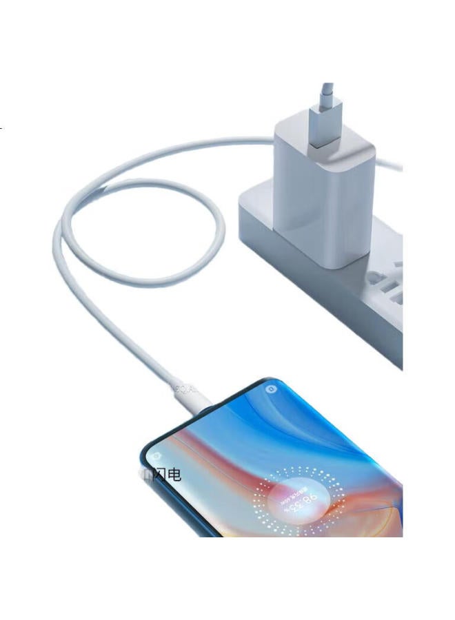 Win Potential Win Qian Compatible With Realme Data Cable, 65W 80W Charging Cable, 2 Meters, Fast Charging, For Gtneo/Neo2T/Neo3/Q3S/Q5/2/10S/Gt2Pro/X50 Charger - Image 2