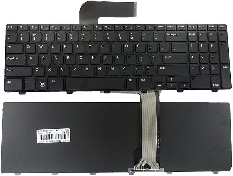 WISTAR Laptop Keyboard Compatible with DELL Inspiron 15R N5110 M501Z M511R Ins15RD-2528 2728 2428 Series Laptop Keyboard - Image 1