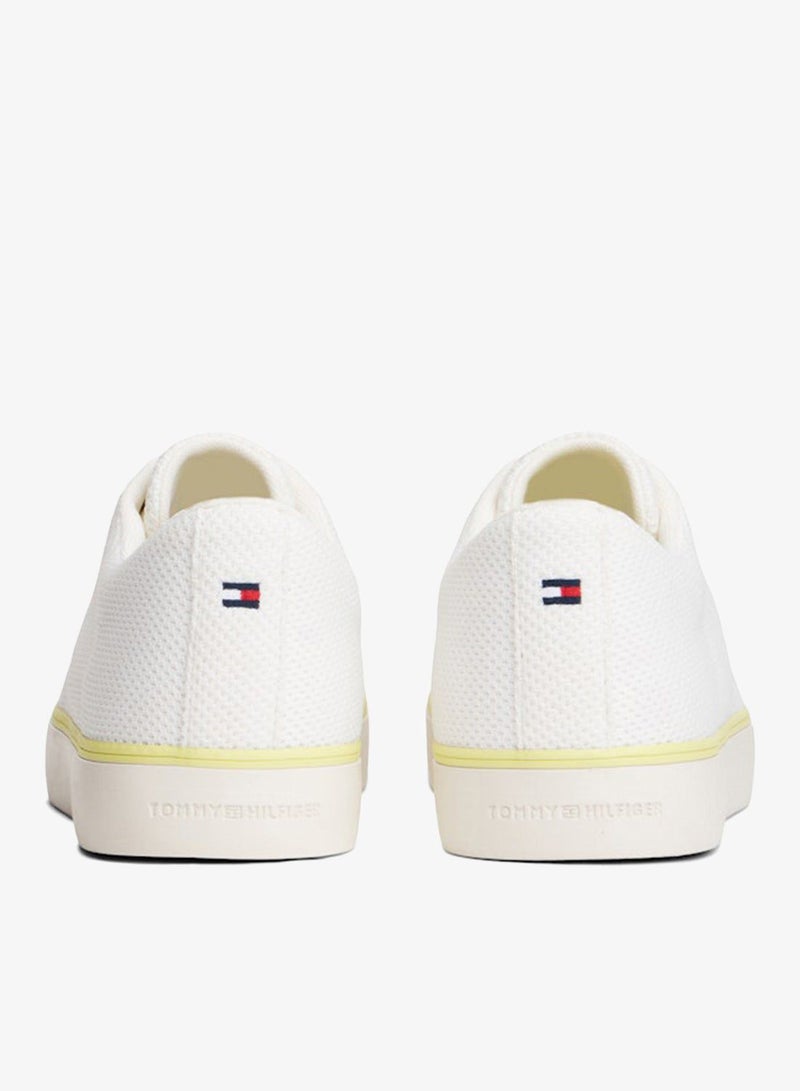 TOMMY HILFIGER Logo Mesh Lace-Up Trainers - Image 3