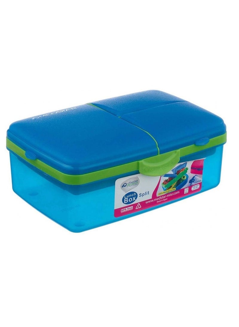Medstar Lunch Box 1500 ML Blue - 7738 