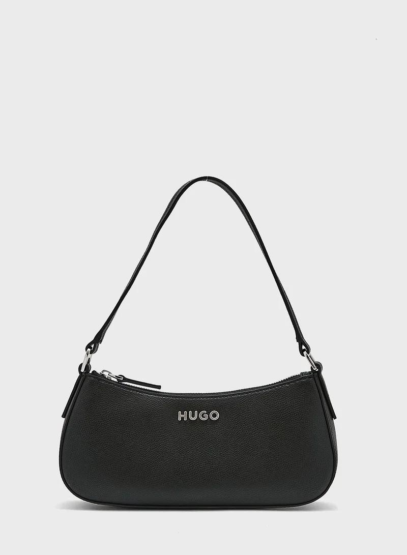 HUGO Chris Narrow Strap Hobo Bag