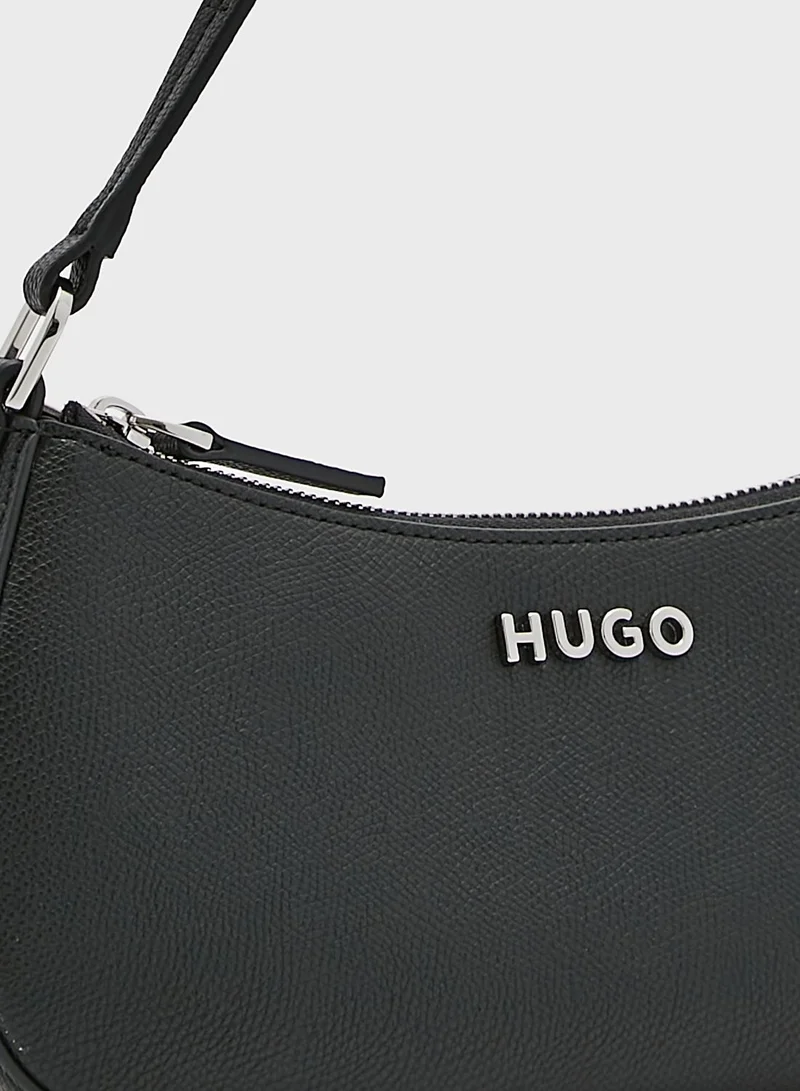 HUGO Chris Narrow Strap Hobo Bag