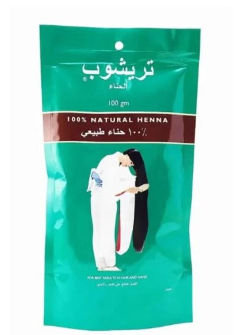 TRICHUP Indian Trichup henna is 100% natural and does not contain any impurities or chemical additives