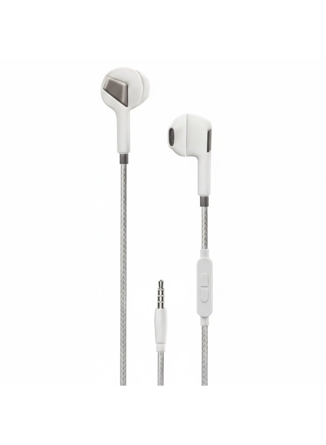 سماعات أذن ستيريو سلكية ثنائية الوضع مع صوت محيطي 360 درجة، وصوت جهير فائق، وتقليل ضوضاء ENC، وميكروفون عالي الجودة، وكابل مضفر متين، وتوافق واسع مع الهواتف المحمولة وأجهزة الألعاب ومشغلات الموسيقى وأجهزة الكمبيوتر. - Image 1