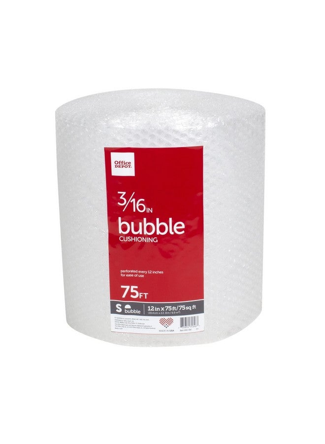 Office Depot Brand Bubble Roll 3/16 Thick Clear 12 X 75' - Image 2
