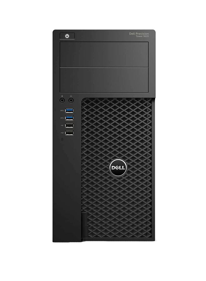 ديل جهاز حاسوب رأسي بريسيجن T3620 بمعالج إنتل كور i7/ ذاكرة رام 8 جيجابايت/ محرك أقراص صلبة 1 تيرابايت/ بطاقة رسومات إنتل بدقة عالية الوضوح أسود - Image 1
