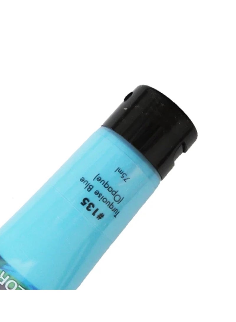 SAKURA أنبوب طلاء أكريليك 75 مل لون أزرق تركوازي - Image 2