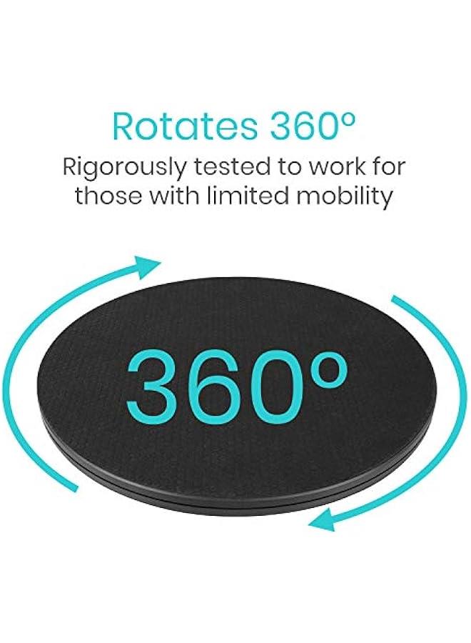 Arabest 360° Pivot Disc - Patient Transfer Device for Elderly & Disabled - Swivel Turning Board 360 Degree Rotation - Handicap Senior & Stroke Disability Aid - Rotating Lazy Susan Turning Assist Pad  - Image 3