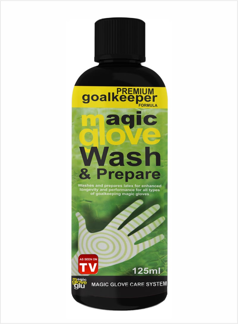 AS SEEN ON TV Magic gloveglu Glove Wash & Prepare Premium goalkeeper Formula 125ml 