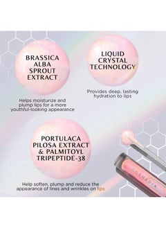 CosMedix COSMEDIX Lumi Crystal Lumi Crystal Liquid Crystal Lip Hydrator - Plumping Lip Gloss for Women for Plumped, Luscious & Fuller-Looking Lips - Long-Lasting Moisturizing Lip Filler with High-Shine Finish  - Image 3