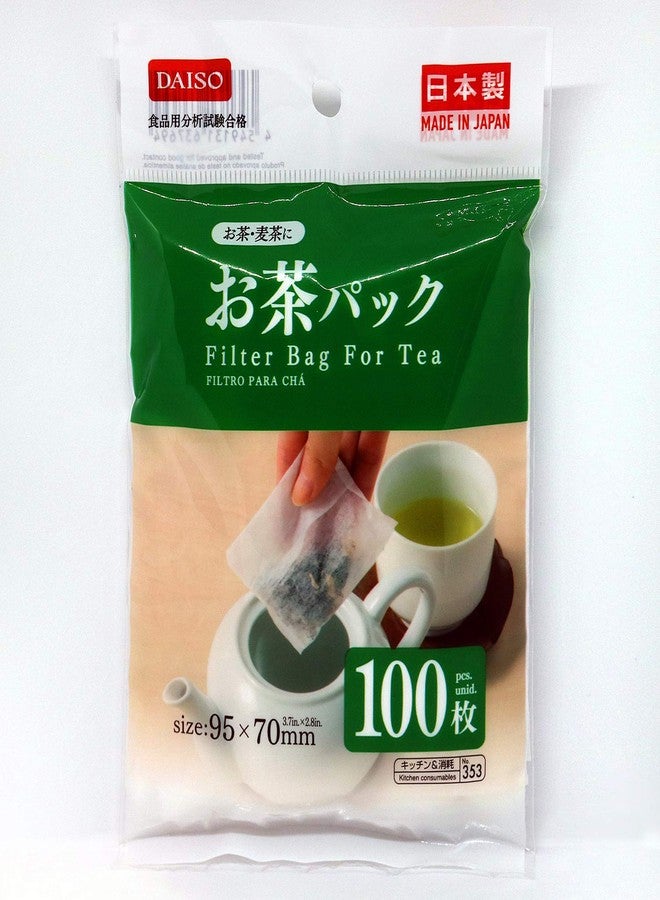 Daiso 3 x100 pcs Disposable Filter Bags for Loose Tea - Image 2