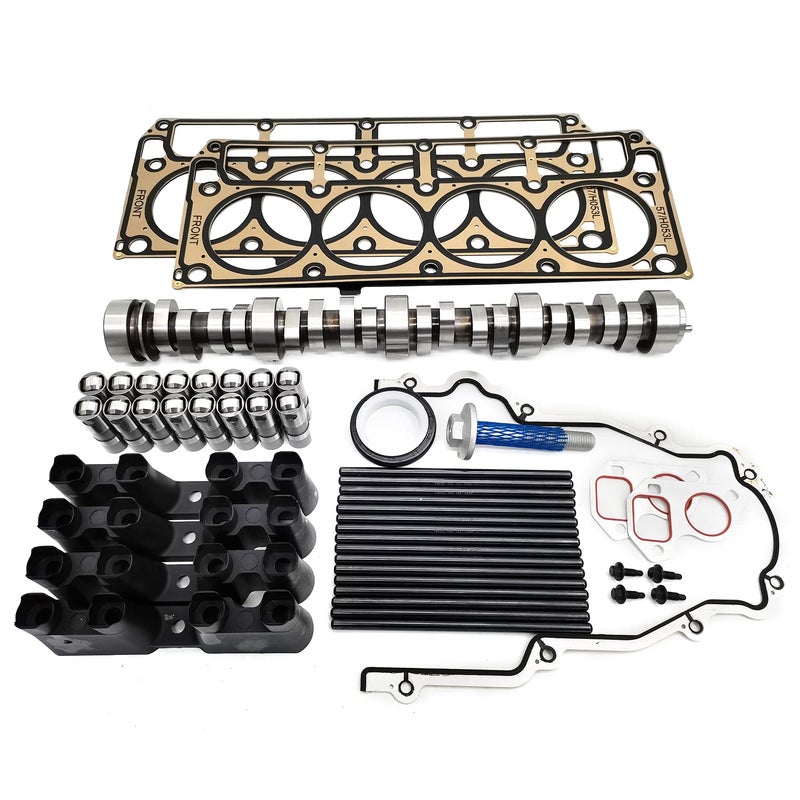 LUFT MEISTAR Truck Camshaft Kit Gen 34 with PushrodsGaskets Compatible with GM LS V8 Truck 19992013 48 53 60 62 LS1 LS2 LS6 LQ4 LQ9 Engines