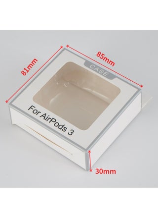 Silver Black Mountaineering Buckle For Airpods Mobile Phone Case Packaging Bag For Apple 3 Generation Pearlescent Bag Paper Packaging-Color:airpods 3 Generation Packaging Box - pzsku/ZF0D6B3D8E5E5A369EB6EZ/45/1744996346/c9416514-49d6-43a5-8fb9-baa2ff46ffcc