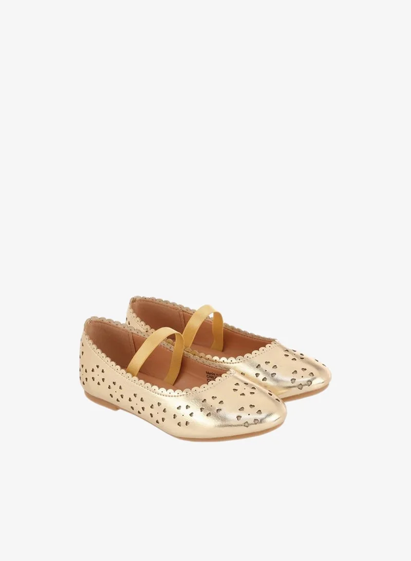 Flora Bella By Shoexpress  Flora Bella Girls Heart Cutout Detail Ballerina Shoes for Women | Best Price UAE