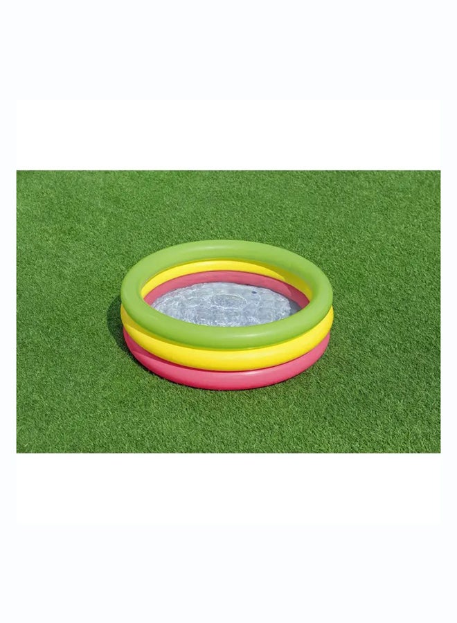 Bestway, Φ27.5" x H9.5"/Φ70cm x H24cm Swim Squad Kiddie Pool Inflatable Outdoor Water Play Toy for Kids and Families, Durable Premium Quality Material, Easy Inflate and Deflate Design, Pool Beach Garden Summer Fun Activity - Image 2