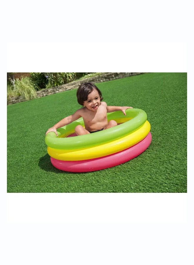 Bestway, Φ27.5" x H9.5"/Φ70cm x H24cm Swim Squad Kiddie Pool Inflatable Outdoor Water Play Toy for Kids and Families, Durable Premium Quality Material, Easy Inflate and Deflate Design, Pool Beach Garden Summer Fun Activity - Image 3