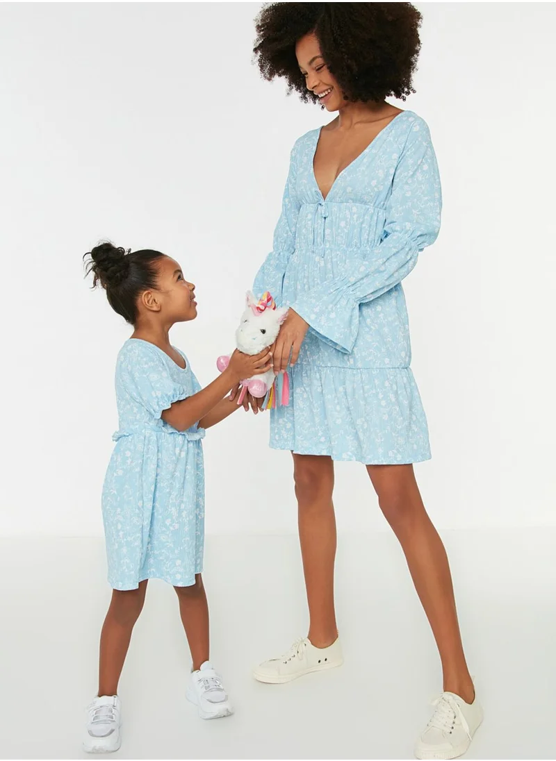 trendyol Kids Floral Print Dress