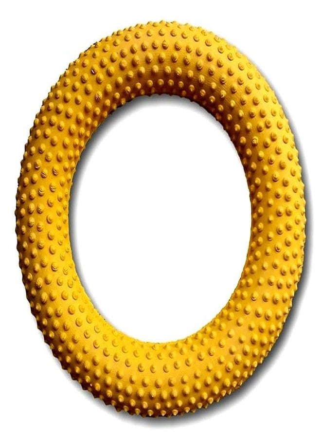 حلقة تنس منقط من نيكستيج - حلقة مطاطية ممتازة للرياضات الخارجية والألعاب الترفيهية، متينة وخفيفة الوزن وبحجم قياسي للأطفال والكبار، حلقة مثالية للحفلات الخارجية والشواطئ والملاعب - Image 1