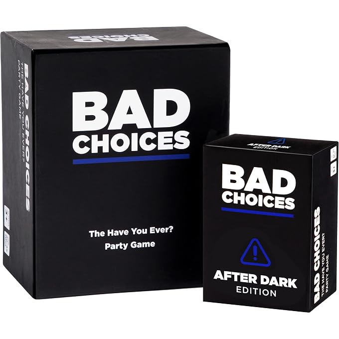 BAD CHOICES Party Game + After Dark Set  Hilarious Adult Card Game for Friends & Game Night | Funny Conversation & Icebreaker Board Game for Parties, Pregames, Social Gatherings & Fun Gift Ideas - Image 1