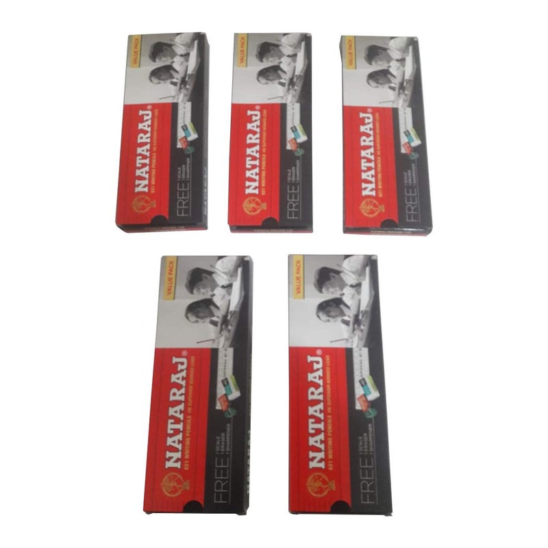 NATARAJ Nataraj 621Writing Pencil100 PiecesBlack  - Image 3
