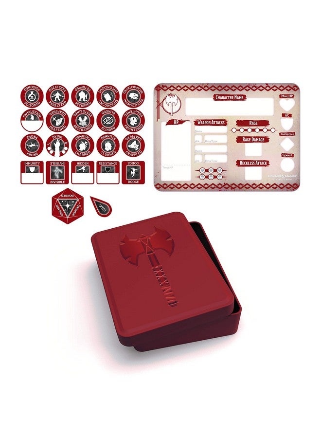 Gale Force Nine Barbarian Token Set, Multi - Image 2