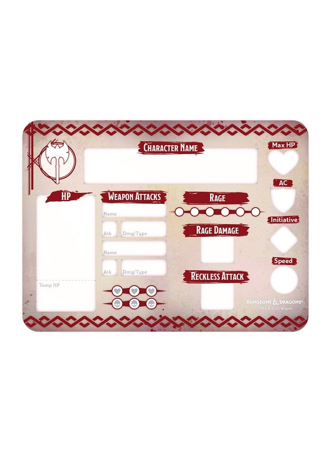 Gale Force Nine Barbarian Token Set, Multi - Image 4