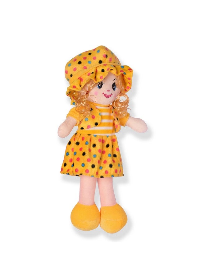 Glance Soft Cute Looking Beautiful Doll | Attractive Stuffed Toys | Grab Your Attention on Little Darling Doll (Yellow Curly Doll 80cm) - Image 2