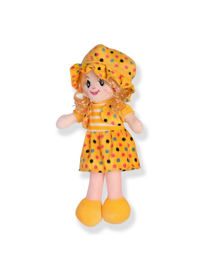 Glance Soft Cute Looking Beautiful Doll | Attractive Stuffed Toys | Grab Your Attention on Little Darling Doll (Yellow Curly Doll 80cm) - Image 3