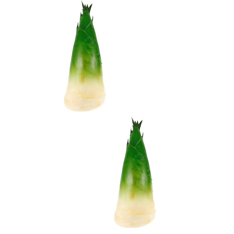 🌱 نموذج خضروات اصطناعي مزخرف من الخيزران للمنزل والحديقة بألوان متعددة - Image 1