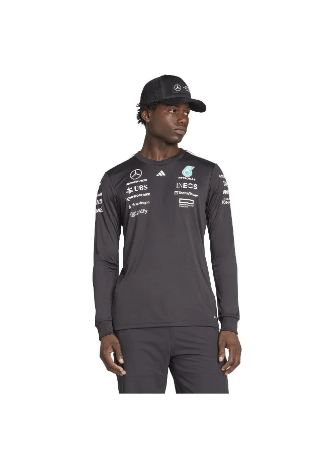 اديداس adidas mercedes - amg petronas formula one team driver long men jersey