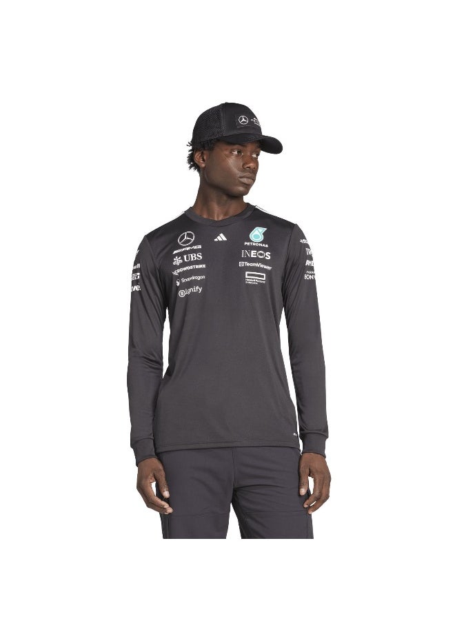 Adidas - adidas mercedes - amg petronas formula one team driver long men jersey - Image 1