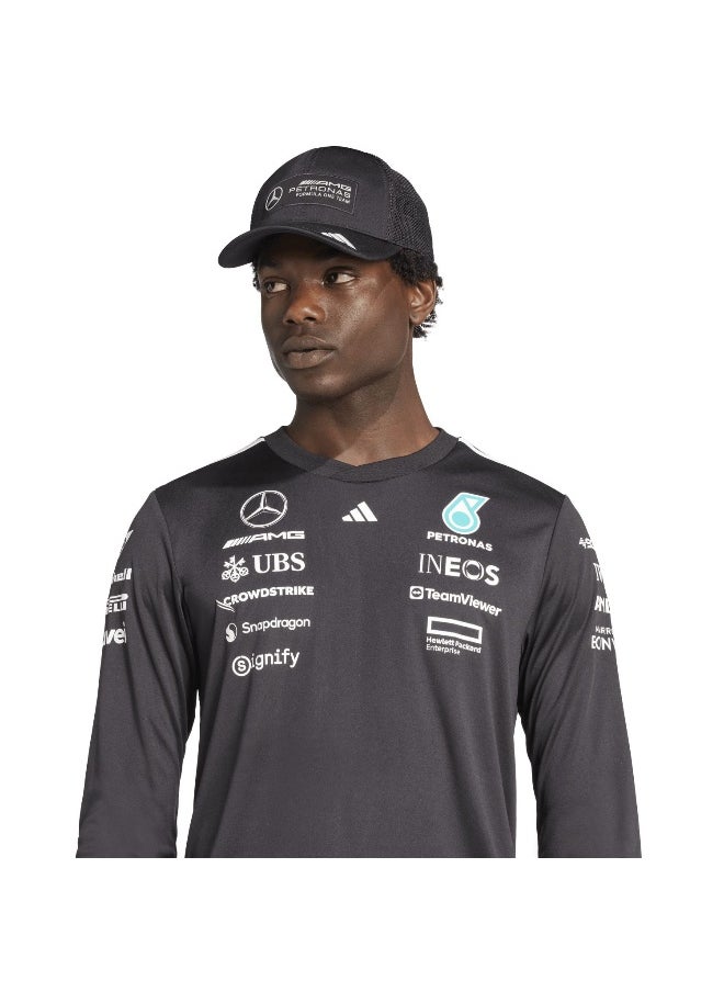 Adidas - adidas mercedes - amg petronas formula one team driver long men jersey - Image 1