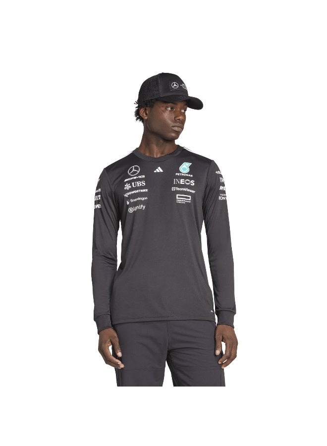Adidas Mercedes - Amg Petronas Formula One Team Driver Jersey Long Sleeve - Image 1