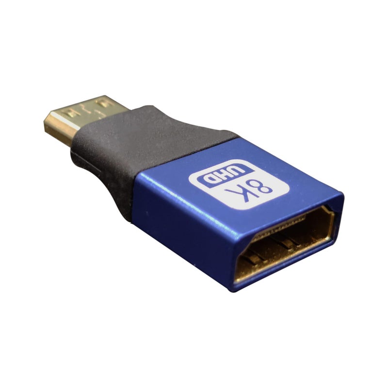 CABLESETC HDMI 8K Adapter Connector Support 3D 4K 1080P HDMI Extender for HDTV Roku TV Stick Chromecast Nintendo Switch Xbox One PlayStation 4 PS 3 Laptop PC (Mini HDMI Male to HDMI Female) - Image 5