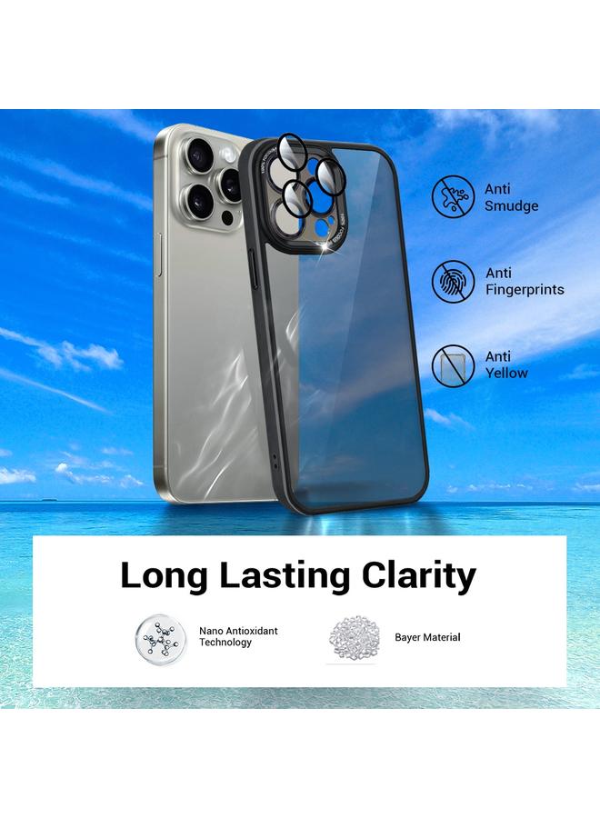 S-TOP Case For iPhone 14 Plus Colorful Armor Lens Film Translucent Phone Case - Image 4