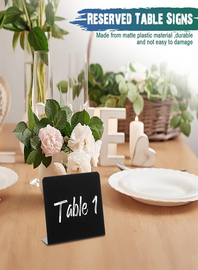 Skyygemm 64 Pcs 3.94 x 2.95 Inch Chalkboard Signs for Food Table Signs Food Labels for Party Food Signs Food Tags for Party with 26 Water Based Chalk 4 Cleaning Cloth 2 Bottle for Buffet Weddings - Image 5
